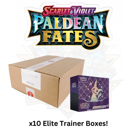 Pokémon TCG - Scarlet & Violet Paldean Fates - Elite Trainer Box Case