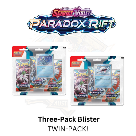 Pokémon TCG - Scarlet & Violet Paradox Rift - Three-Booster Blister
