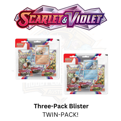 Pokémon TCG - Scarlet & Violet - Three-Booster Blister