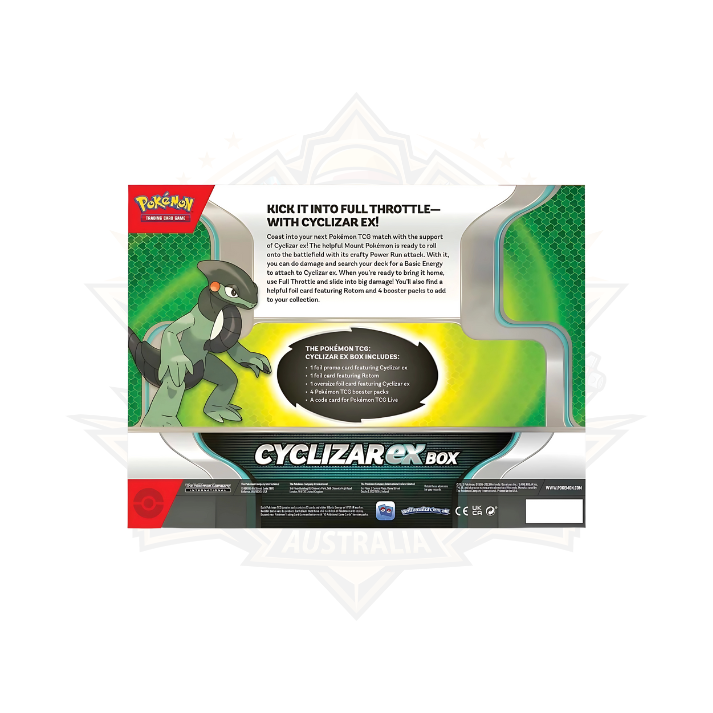 Pokemon - TCG - Cyclizar Ex Box