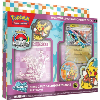 Pokémon TCG: 2025 World Championships Deck — Assorted | 60-Card Replica Deck + Accessories