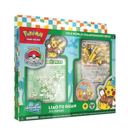 Pokémon TCG: 2025 World Championships Deck — Assorted | 60-Card Replica Deck + Accessories