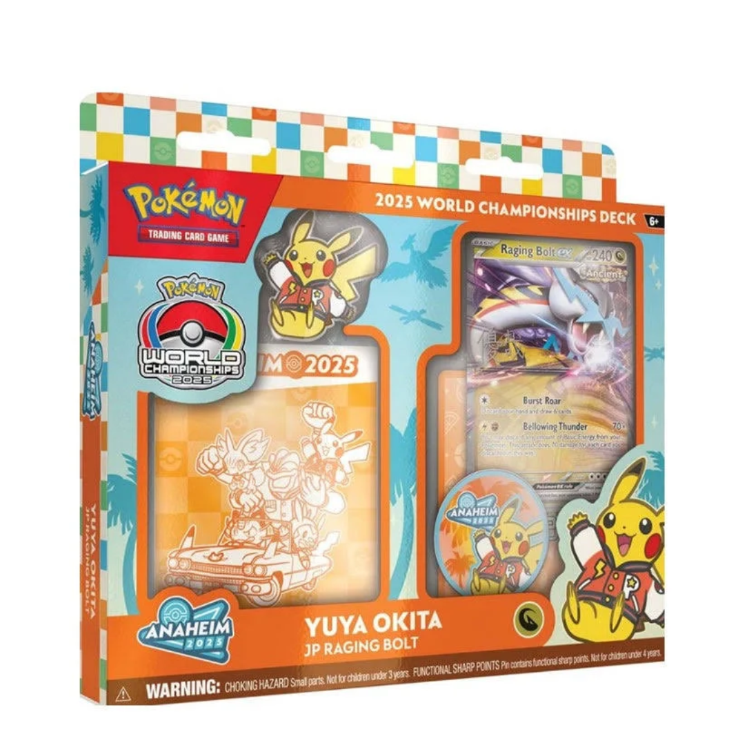 Pokémon TCG: 2025 World Championships Deck — Assorted | 60-Card Replica Deck + Accessories