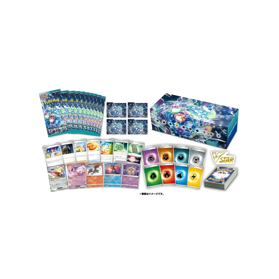 Sealed Japanese Pokémon TCG Stellar Miracle Deck Build Box featuring Terapagos ex artwork.