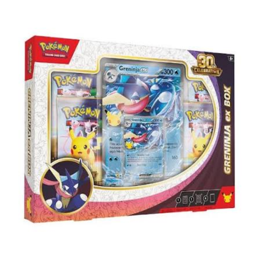 Pokemon TCG 30th Celebration ex Box packaging