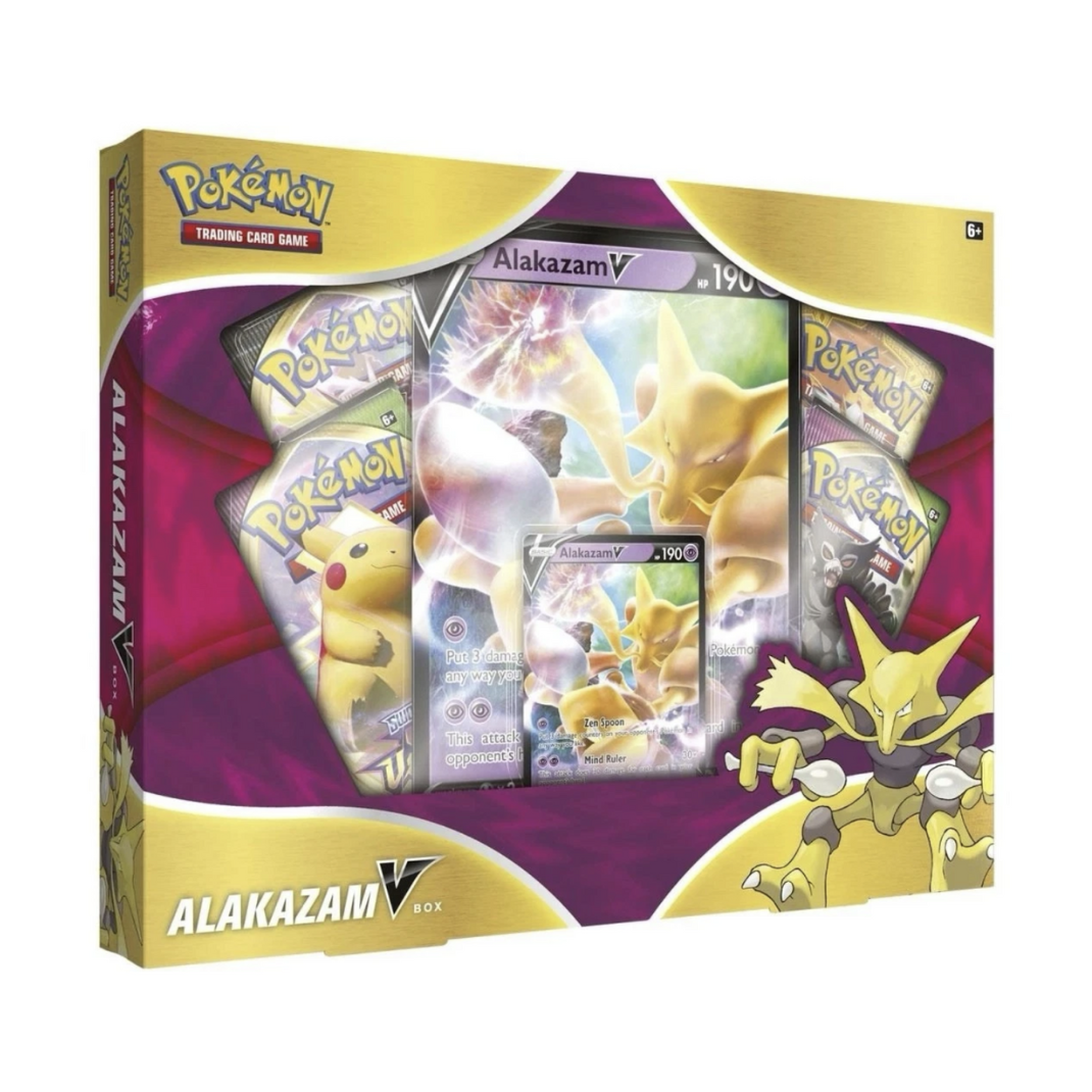 Pokémon TCG Alakazam V Box sealed – Hobby Collectors Australia