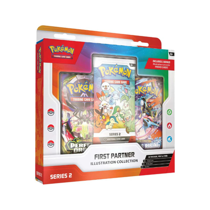 Pokemon TCG First Partner Illustration Collection Series 2 Johto Unova Galar 30th Anniversary IR promo cards panoramic scene sealed officially licensed