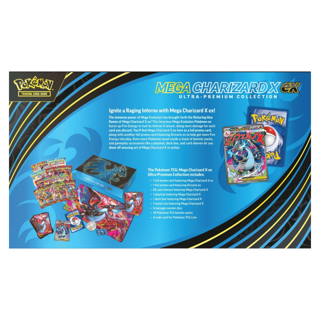 Pokémon TCG: Mega Charizard X ex Ultra-Premium Collection