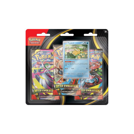 Pokémon TCG Mega Evolution Three Booster Blister sealed – Hobby Collectors Australia