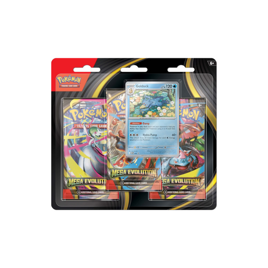 Pokémon TCG Mega Evolution Three Booster Blister sealed – Hobby Collectors Australia