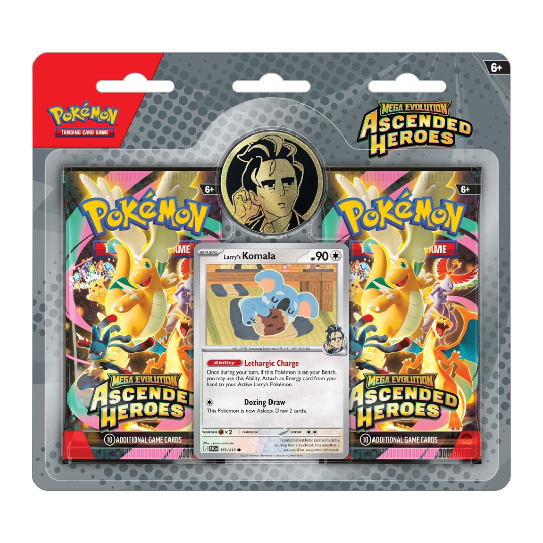 PokemonTCGMegaEvolution_AscendedHeroesCollection_ErikaorLarry_Assorted - Hobby Collectors Australia