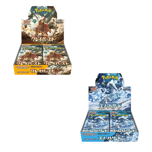 The exterior of the Pokémon Center Gym Set box featuring a snowy mountain landscape and a desert landscape with Iono character artwork on the accessories.
