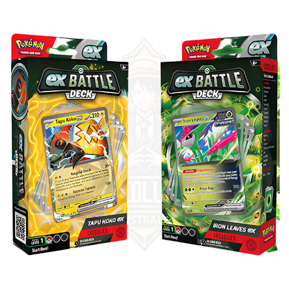 Pokémon TCG: Tapu Koko ex / Iron Leaves ex Battle Deck