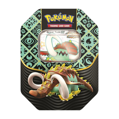 Pokémon TCG Scarlet and Violet Paldean Fates Tin with Shiny Charizard ex foil promo and 4 booster packs sealed - Hobby Collectors Australia