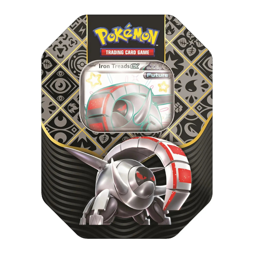 Pokémon TCG Scarlet and Violet Paldean Fates Tin with Shiny Charizard ex foil promo and 4 booster packs sealed - Hobby Collectors Australia