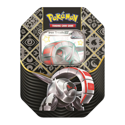 Pokémon TCG Scarlet and Violet Paldean Fates Tin with Shiny Charizard ex foil promo and 4 booster packs sealed - Hobby Collectors Australia