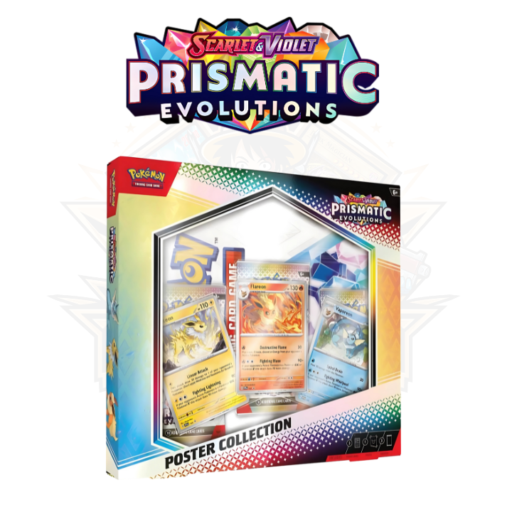 Pokémon TCG - Scarlet & Violet Prismatic Evolutions - Poster Collection