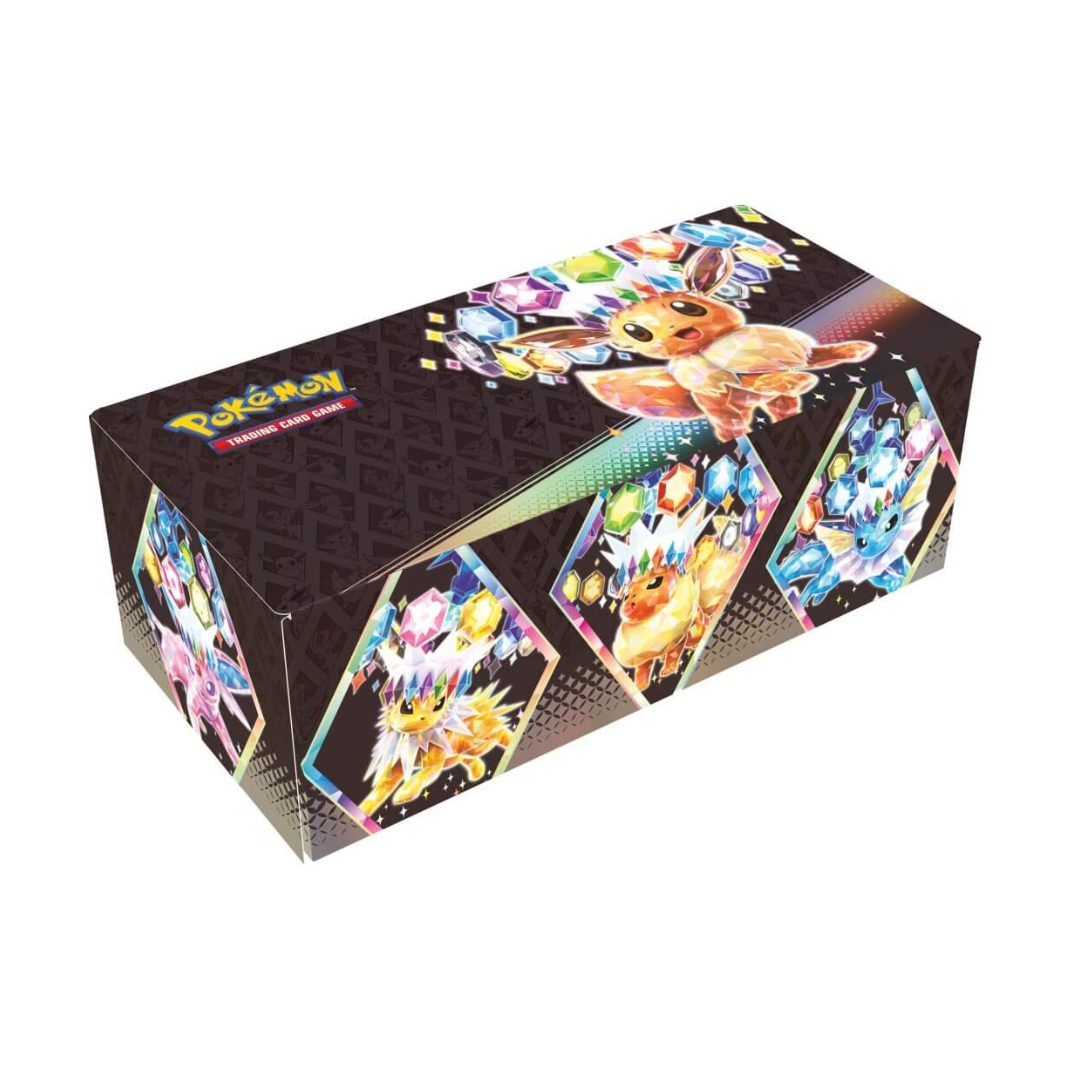 Pokémon TCG Prismatic Evolutions Surprise Box – Scarlet & Violet 8.5 set with foil card and booster packs.