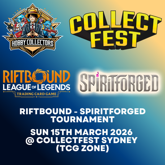 League of Legends TCG Spiritforged Tournament at CollectFest Sydney hosted by Hobby Collectors Australia