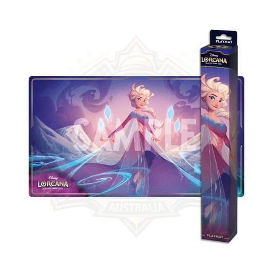 Disney Lorcana S6 Azurite Sea Playmat: Elsa - The Fifth Spirit