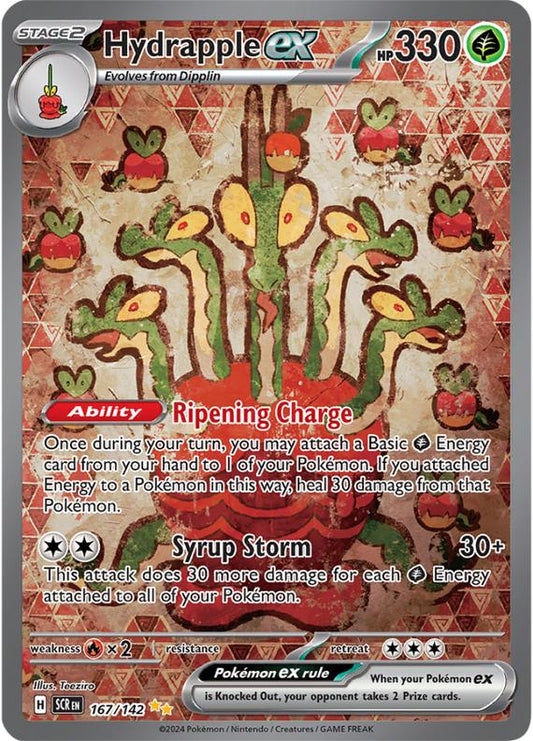 Image of Hydrapple ex Stellar Crown (SCR) #167
