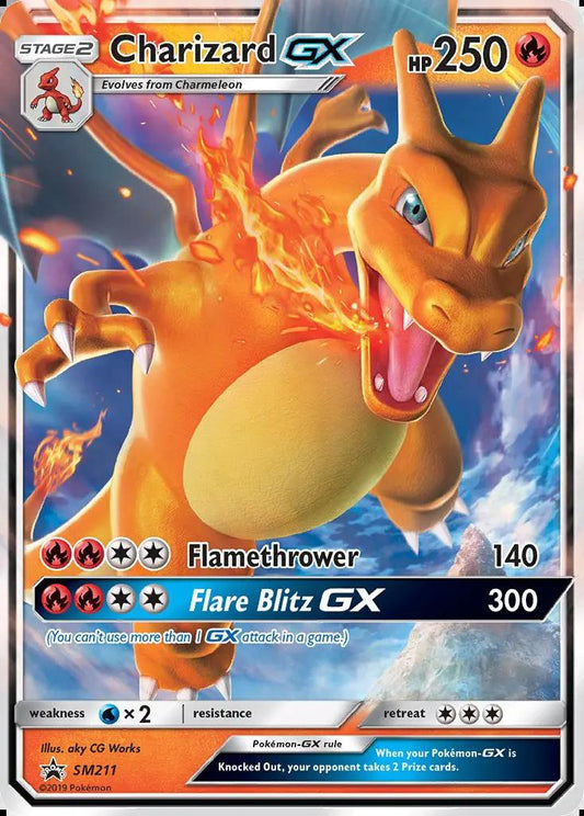 Image of Charizard-GX Sun and Moon Promos (SMP) #SM211