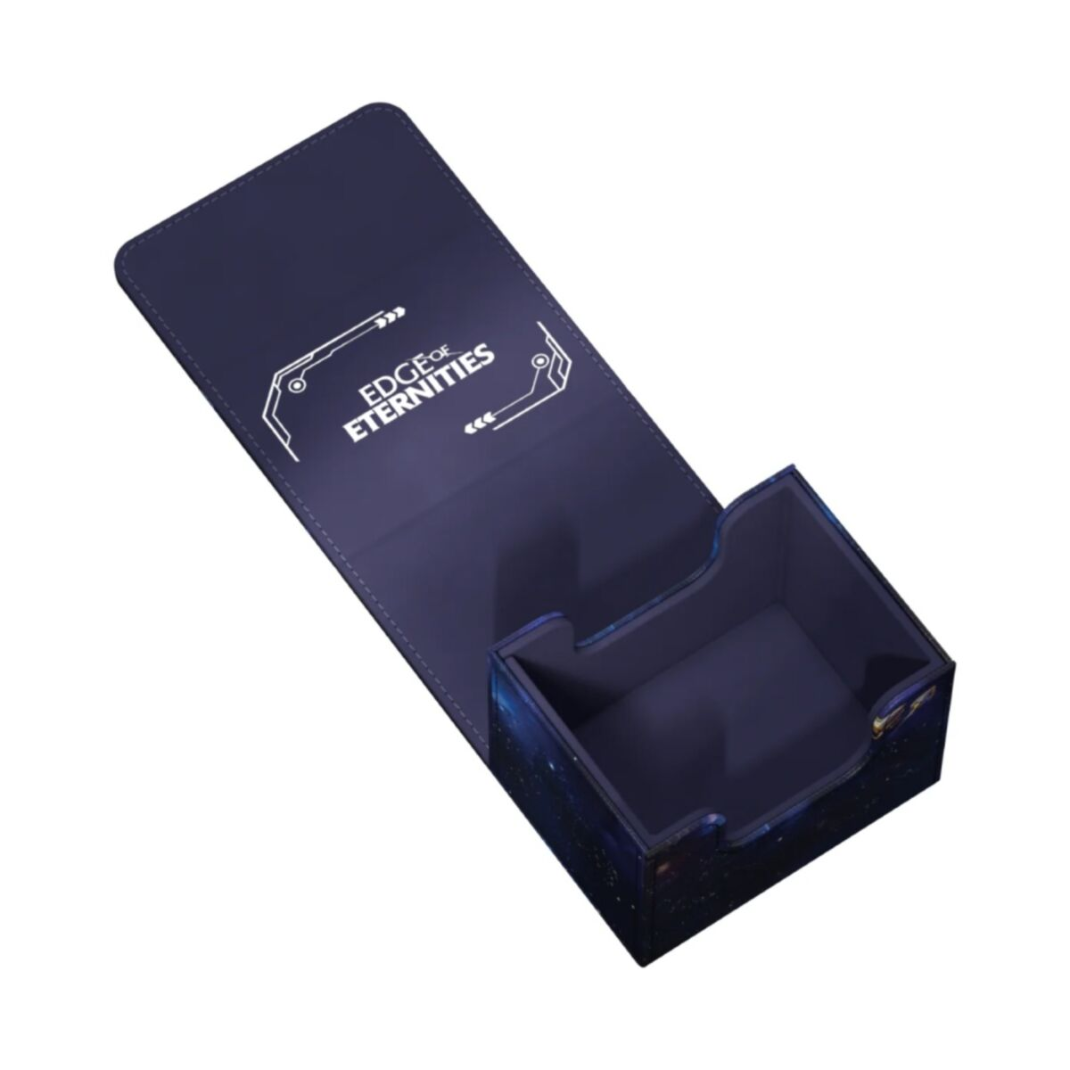 Ultimate Guard: Deck Box — Sidewinder 100+ XenoSkin — MTG: Edge of Eternities — Gemstone Caverns (UGD011635)