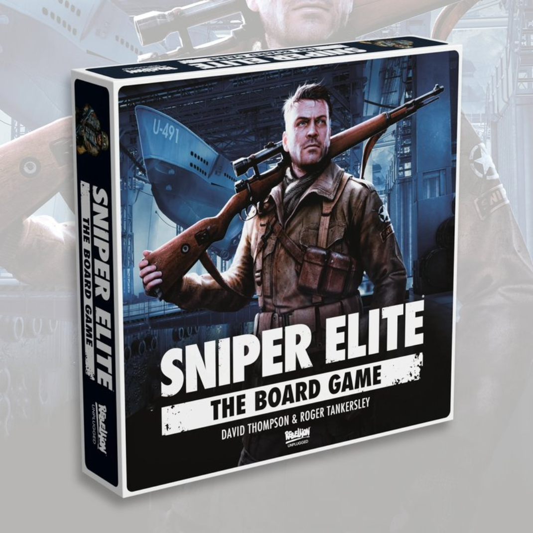 Sniper Elite The Board Game box art