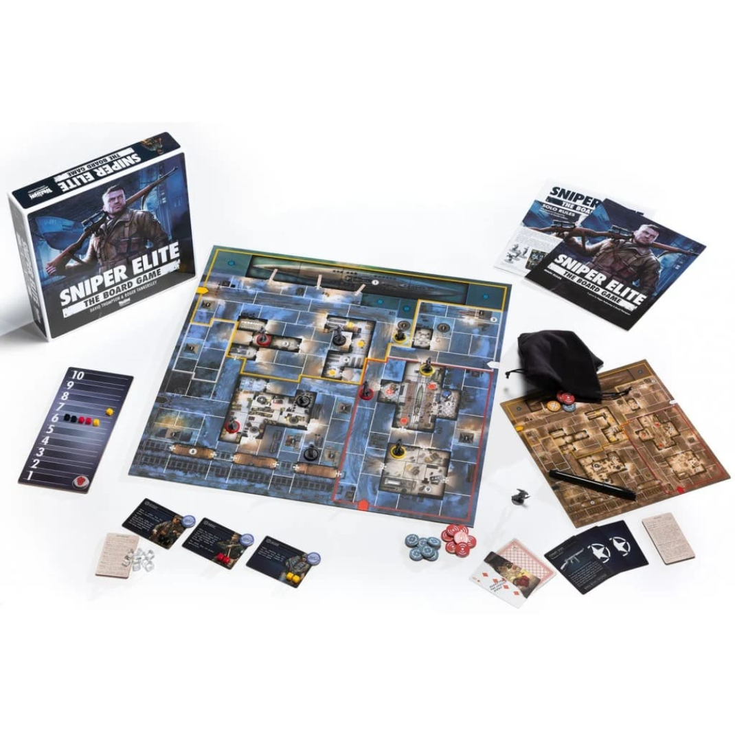 Sniper Elite The Board Game box art