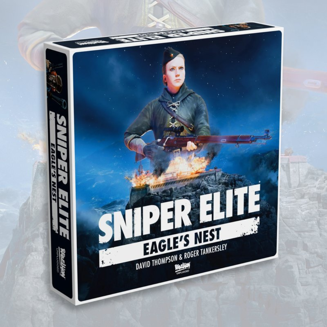 Sniper Elite Eagles Nest expansion box art