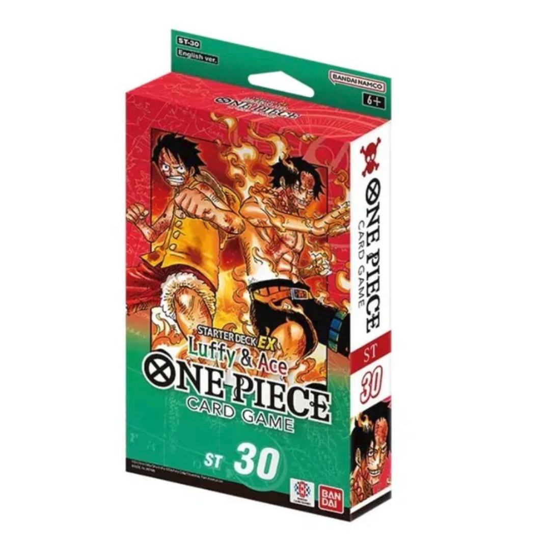 One Piece Card Game: Starter Deck EX — Luffy & Ace [ST-30] | Red & Green | 51 Cards