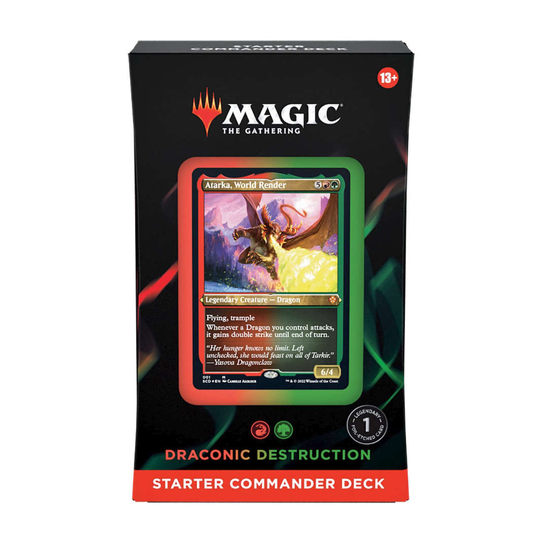 Magic: The Gathering — Starter Commander Deck Display (2022) | All 5 Decks | English