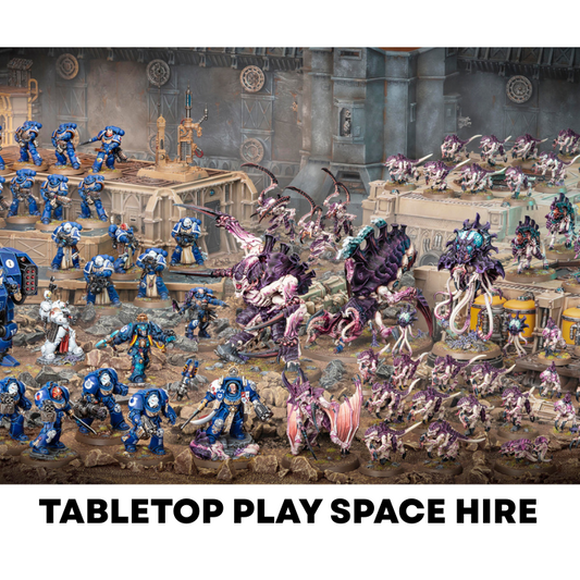 Tabletop Play Space Hire – Reserve Your Gaming Table