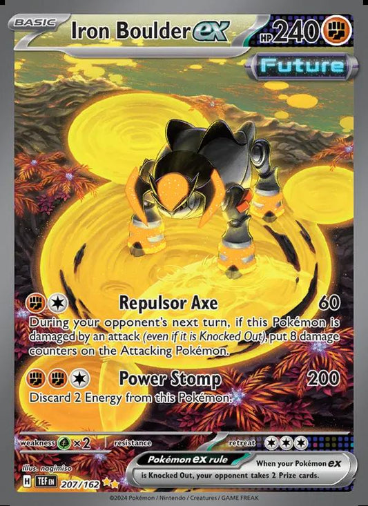 Image of Iron Boulder ex Temporal Forces (TEF) #207