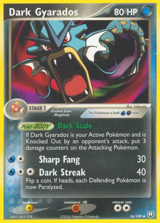 Image of Dark Gyarados Team Rocket Returns (TR) #36