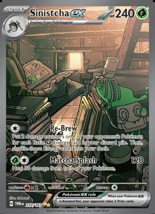 Image of Sinistcha ex Twilight Masquerade (TWM) #210