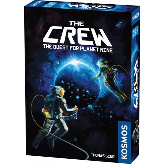 The Crew: The Quest for Planet Nine box art featuring an astronaut in deep space.