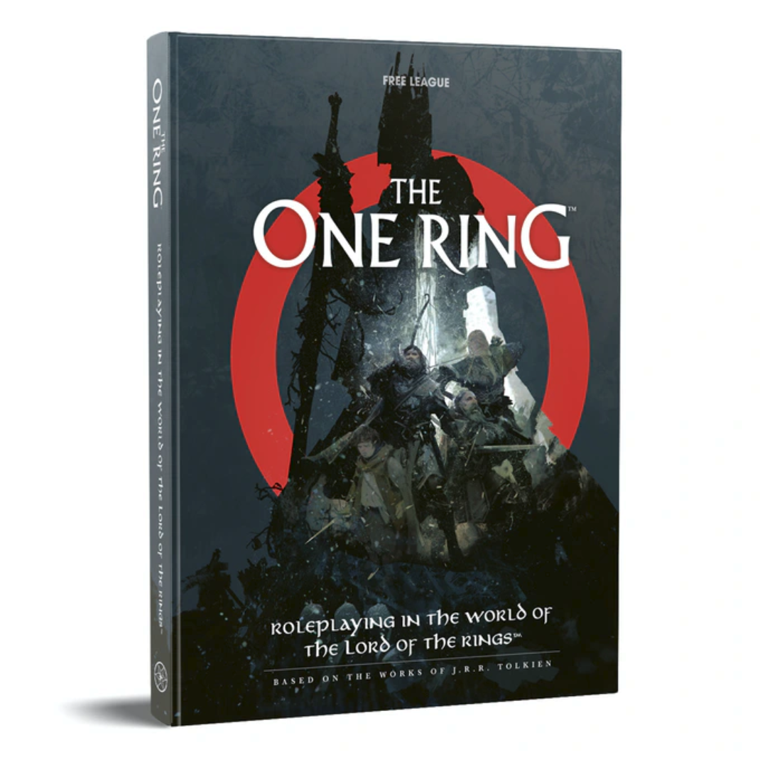 The One Ring Core Rules 2nd Edition | Tabletop RPG Hardcover Book