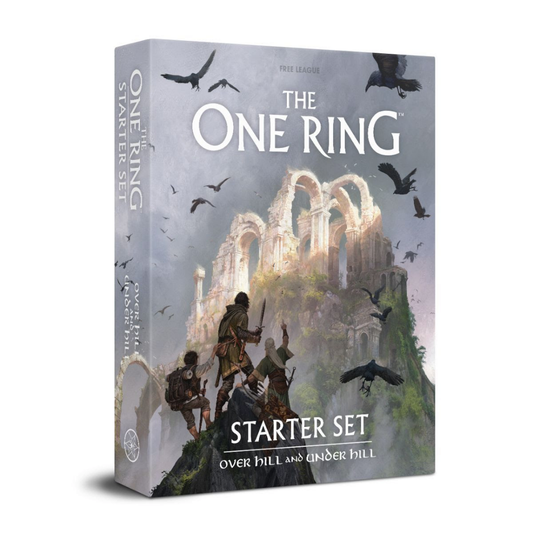 The One Ring™ RPG: Starter Set — Over Hill and Under Hill | Beginner TTRPG | Middle-earth Adventure