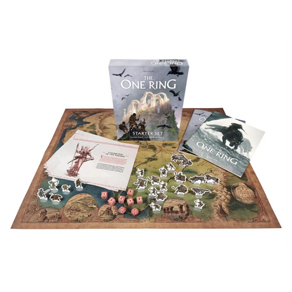 The One Ring™ RPG: Starter Set — Over Hill and Under Hill | Beginner TTRPG | Middle-earth Adventure