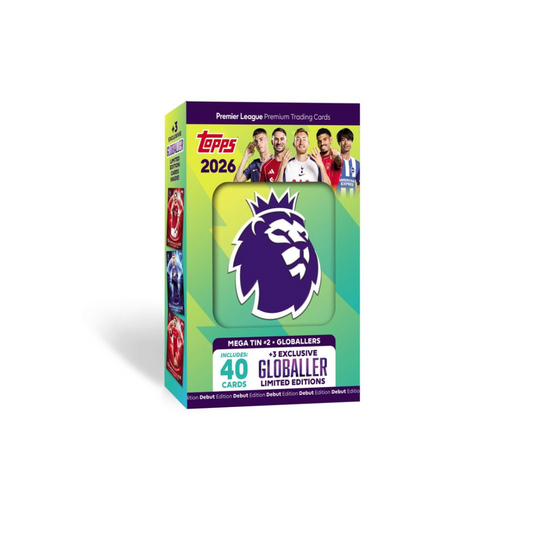Topps Premier League 2026 Mega Tin sealed – Hobby Collectors Australia