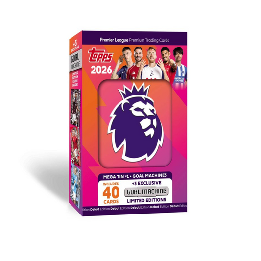 Topps Premier League 2026 Mega Tin sealed – Hobby Collectors Australia