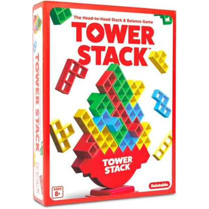 Relatable Tower Stack game box packaging