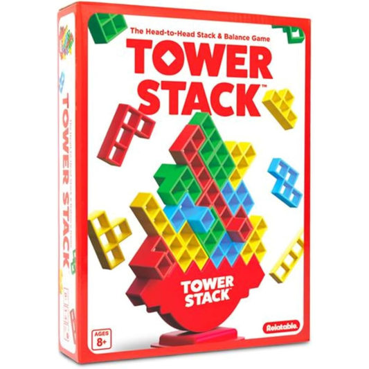 Relatable Tower Stack game box packaging