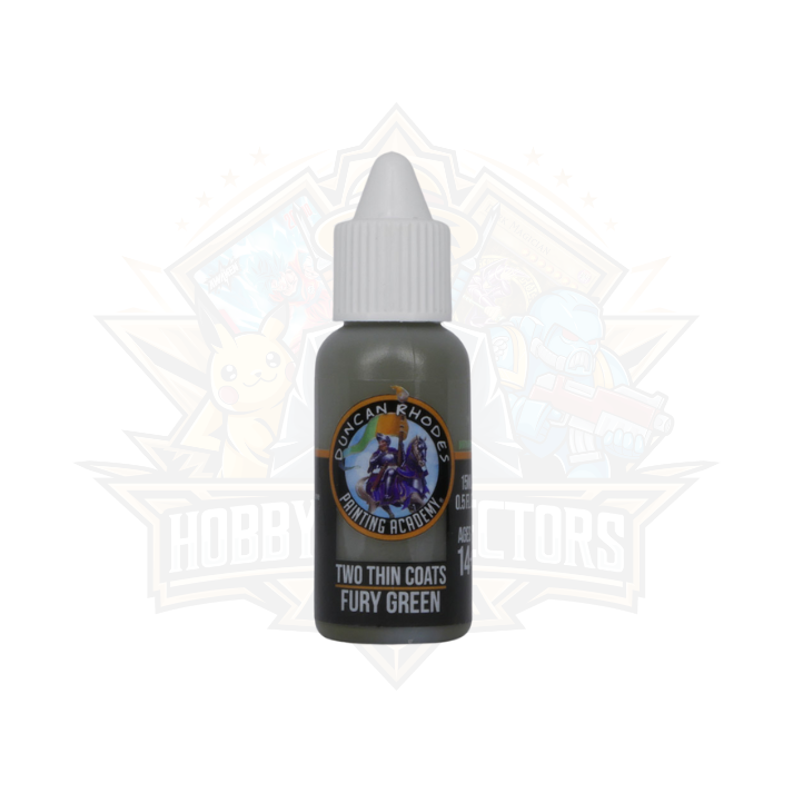 Two Thin Coats - Fury Green 15ml
