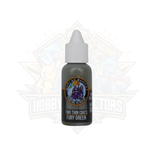 Two Thin Coats - Fury Green 15ml