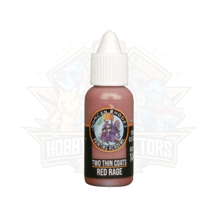 Two Thin Coats - Red Rage 15ml