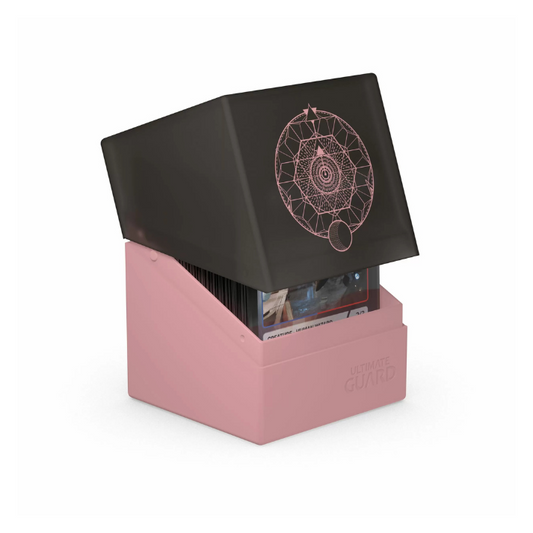 Ultimate Guard Boulder 100+ Deck Box featuring the Fatum theme from Magic: The Gathering Guild Summit series.