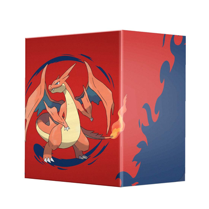 Ultra PRO: Pokémon TCG Mega Charizard Y 100+ Deck Box with Divider