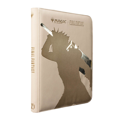 Ultra Pro FINAL FANTASY 9-Pocket Premium Zippered PRO-Binder featuring MtG card storage and zipper closure